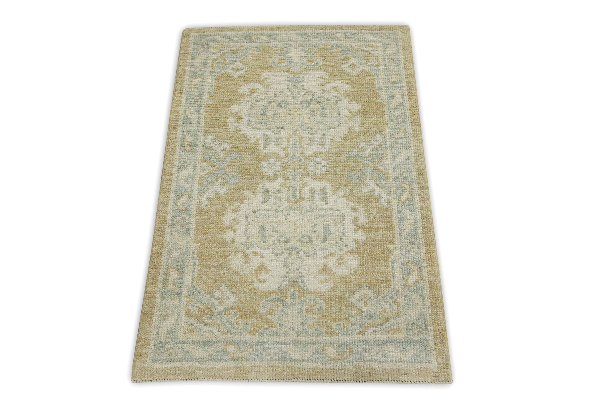 Turkish Oushak Rug 2'3" x 3'4" #8132