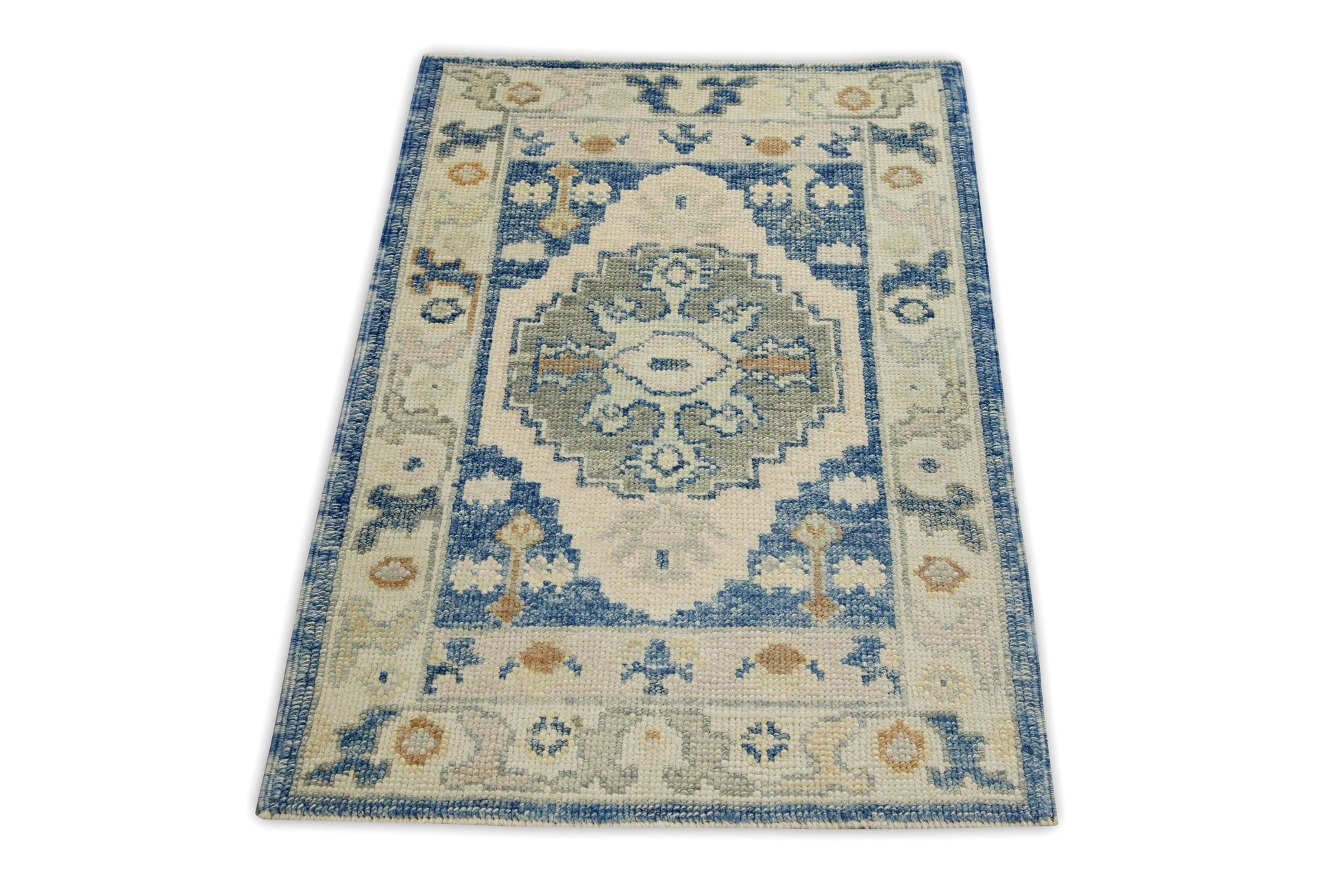 Turkish Oushak Rug 2'3" x 3'2" #7595