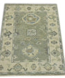 Turkish Oushak Rug 2'1" x 2'9" #8087