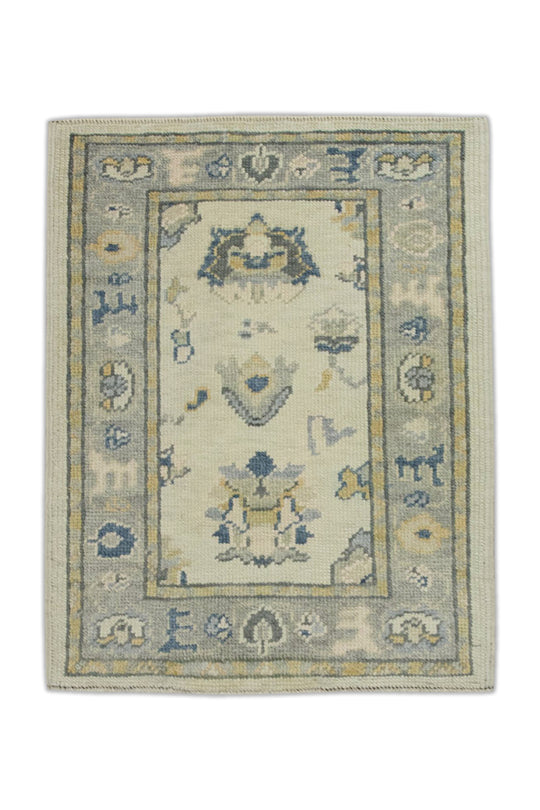 #7813 Turkish Oushak 2'2" x 2'10"