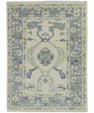 Turkish Oushak Rug 2'1" x 2'10" #7955