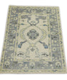 Turkish Oushak Rug 2'1" x 2'10" #7955
