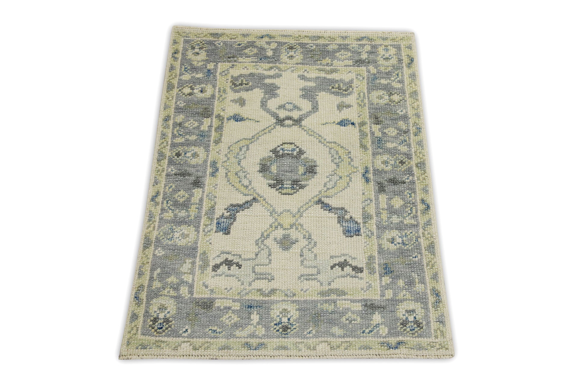 Turkish Oushak Rug 2'1" x 2'10" #7955