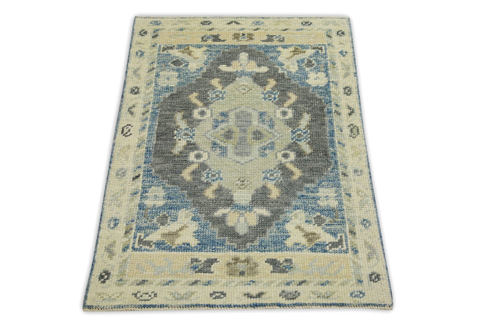 Turkish Oushak Rug 2'2" x 3'1" #7916