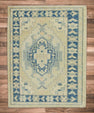 Turkish Oushak Rug 2'4" x 2'11" #7817