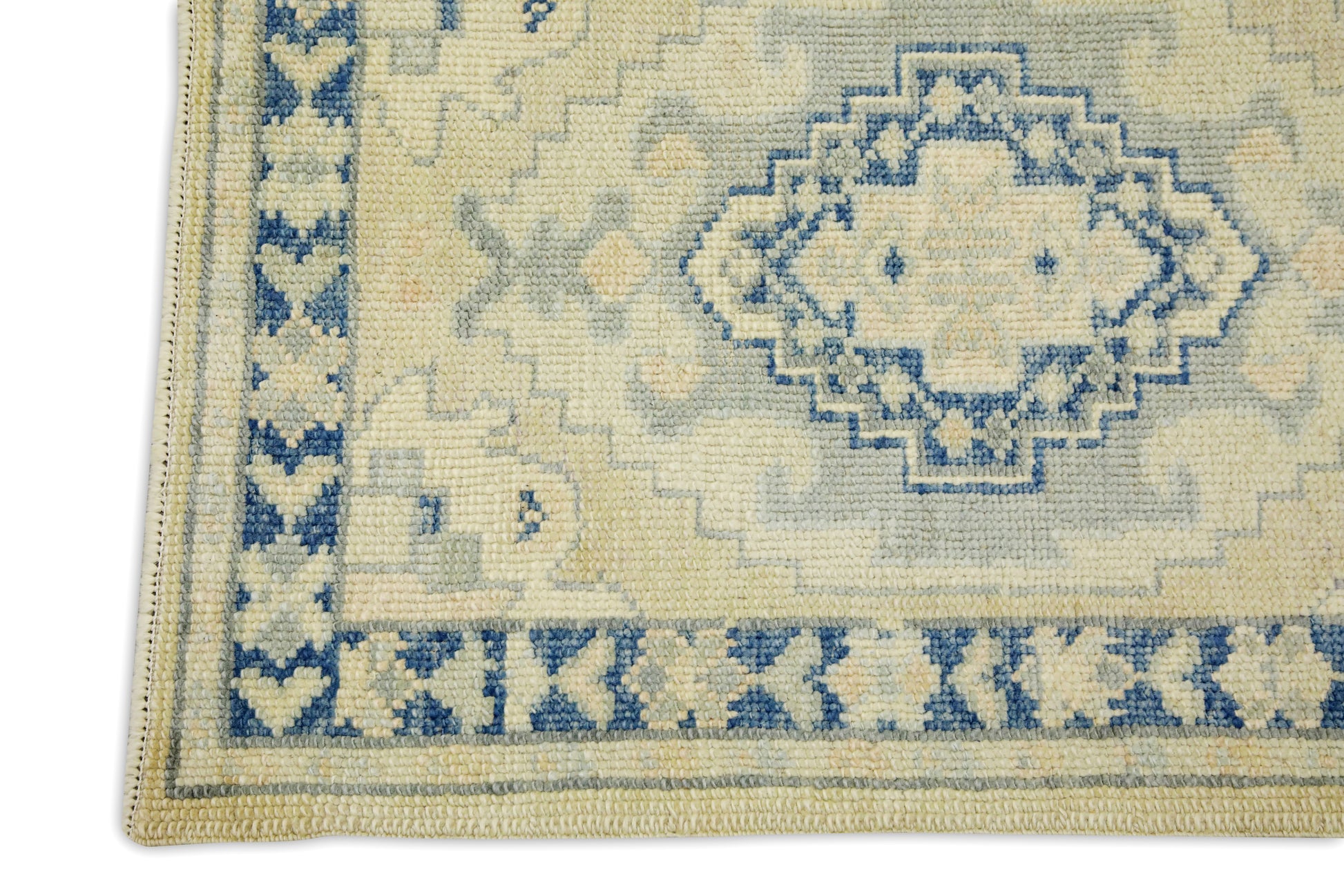 Turkish Oushak Rug 2'4" x 2'11" #7817