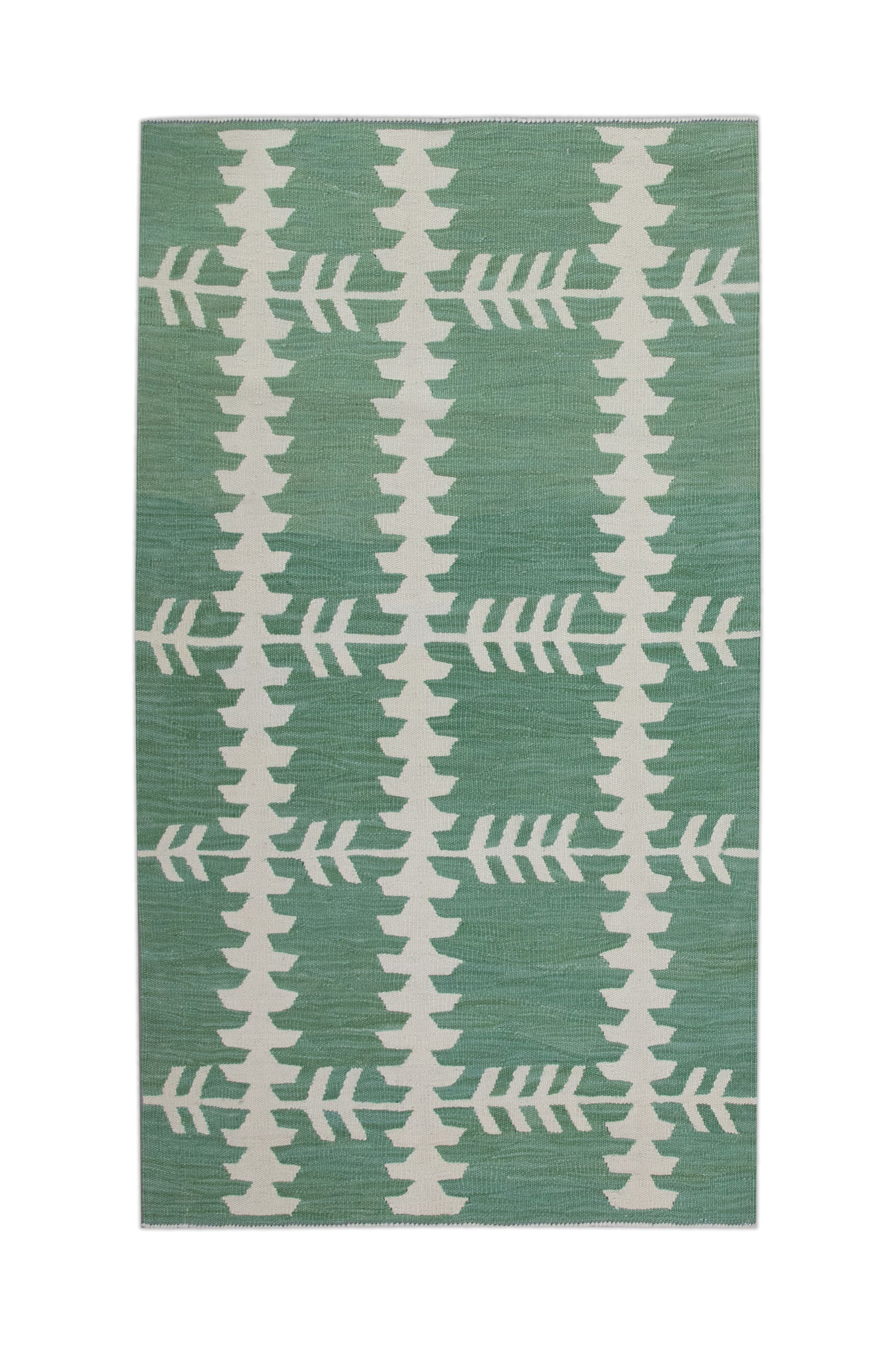 Oriental Flatweave Turkish Kilim 2'11" x 4'9" #1179