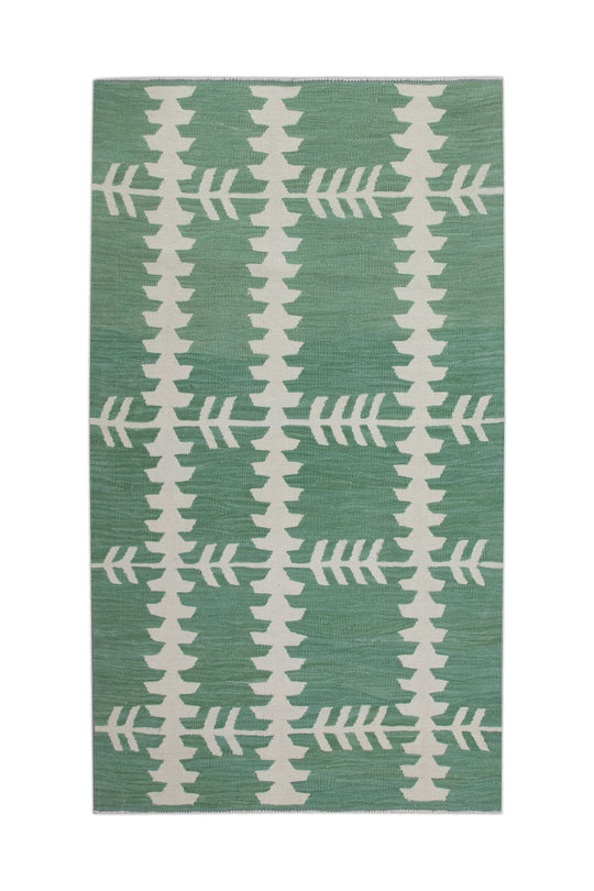 #1179 Oriental Flat Weave Turkish Kilim 2'11" x 4'9"