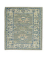 Turkish Oushak Rug 2'4" x 2'7" #7825