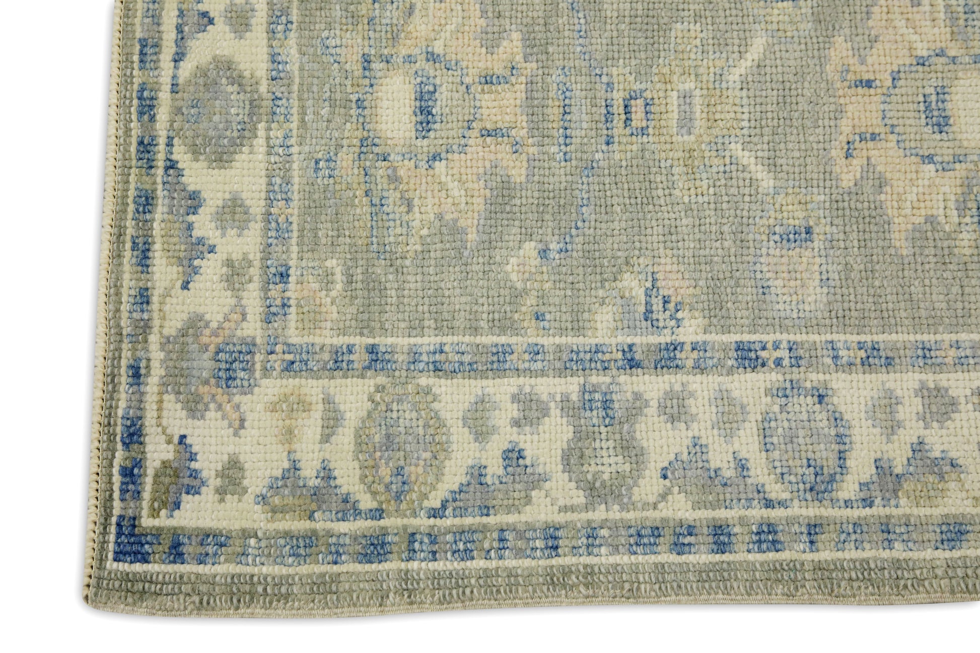 Turkish Oushak Rug 2'4" x 2'7" #7825