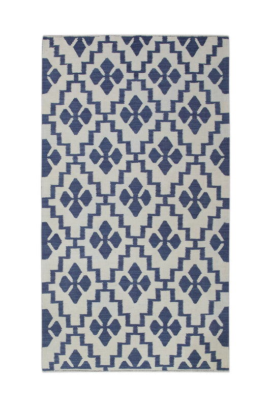 Oriental Flatweave Turkish Kilim 3' x 5'2" #11180