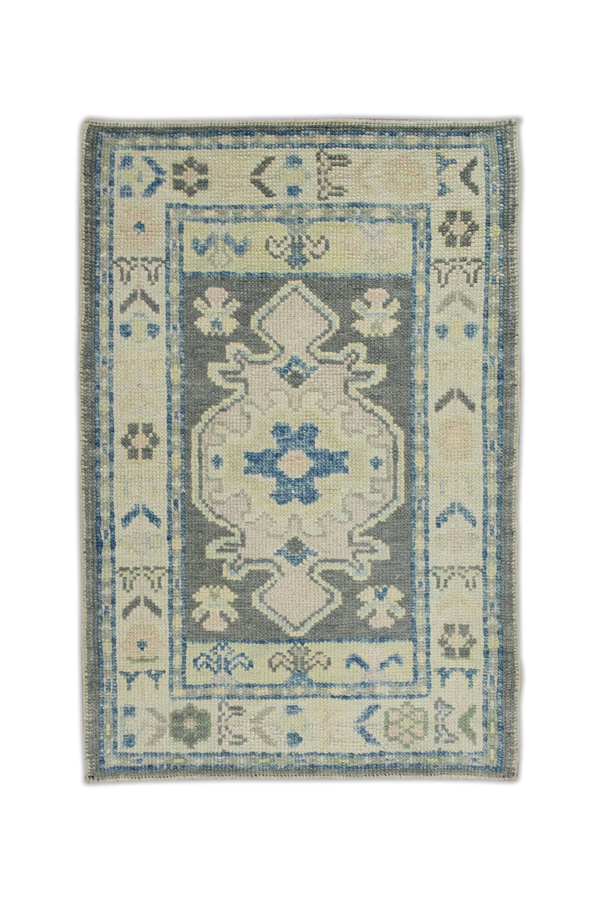 Turkish Oushak Rug 2'3" x 3'4" #7776