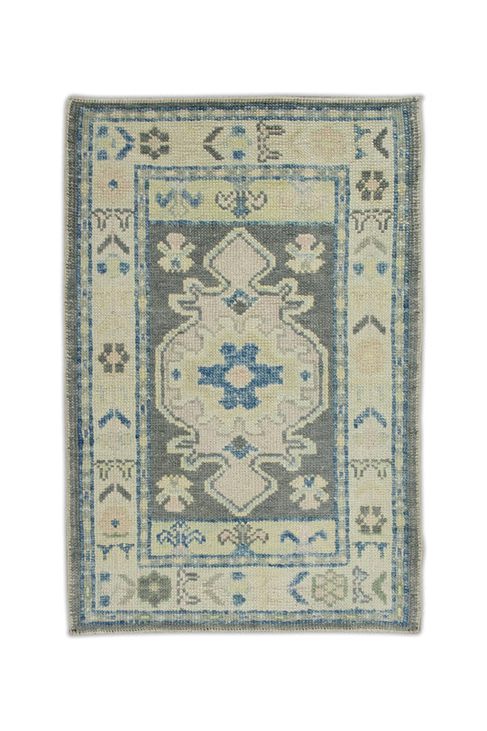 #7776 Turkish Oushak 2'3" x 3'4"