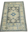 Turkish Oushak Rug 2'3" x 3'4" #7776