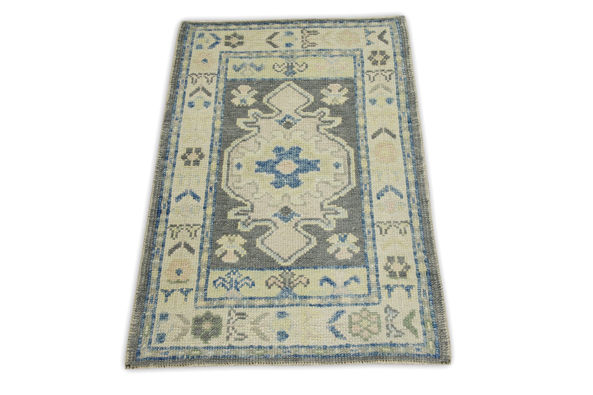 Turkish Oushak Rug 2'3" x 3'4" #7776