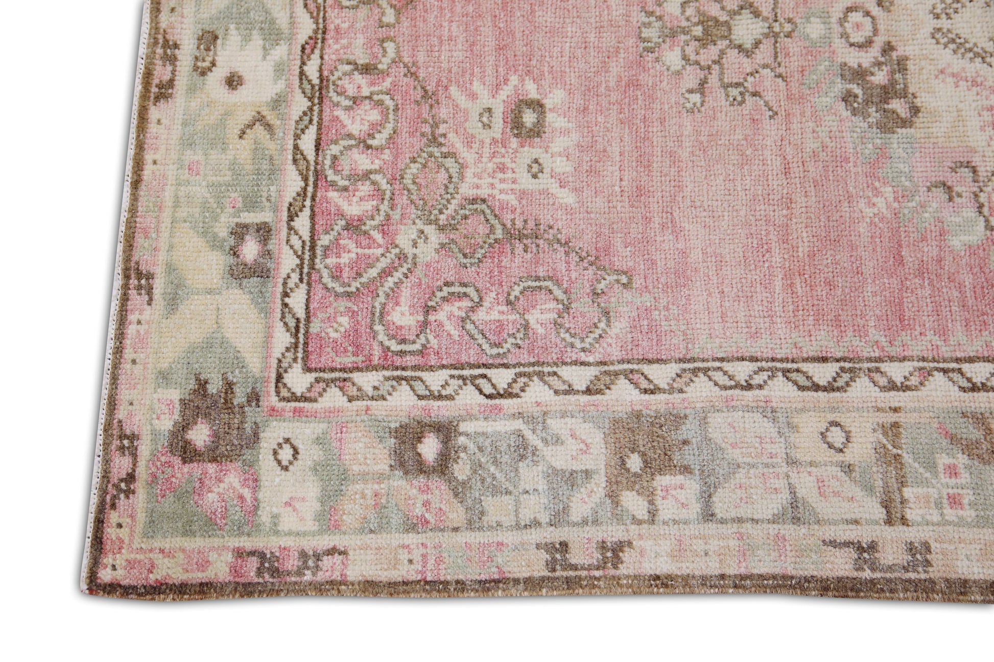 Turkish Vintage Anatolian Rug 3'2" x 5'6" #11096