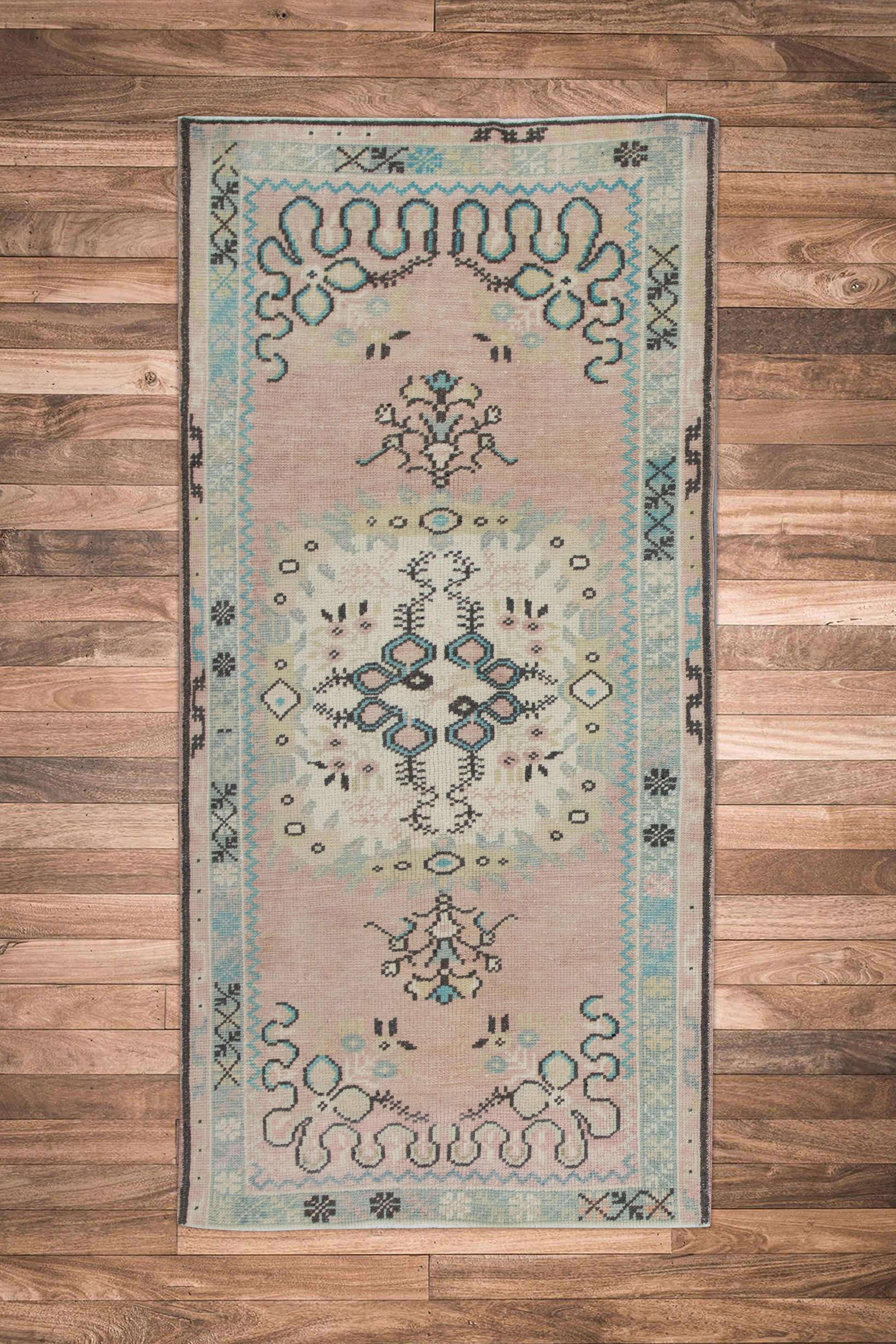 Turkish Vintage Anatolian Rug 2'11" x 5'10" #11094