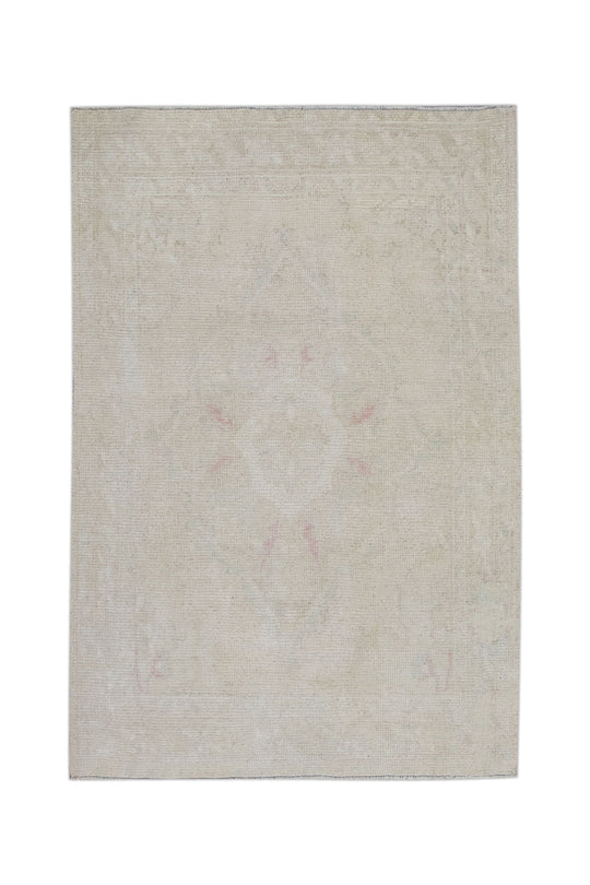 #11078 Turkish Vintage Anatolian Rug 3'6" x 5'2"