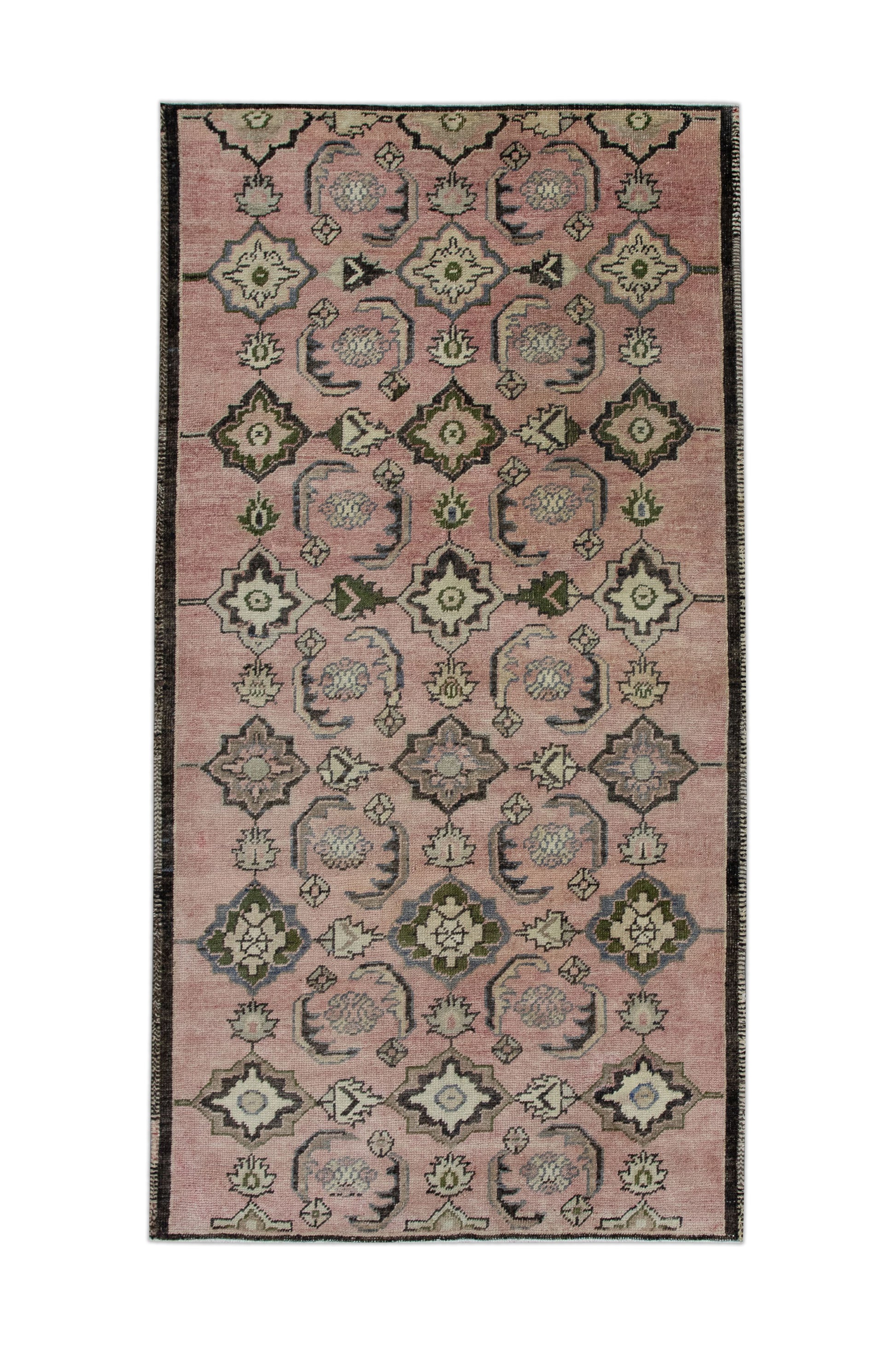 Turkish Vintage Anatolian Rug 3'3" x 6' #11077