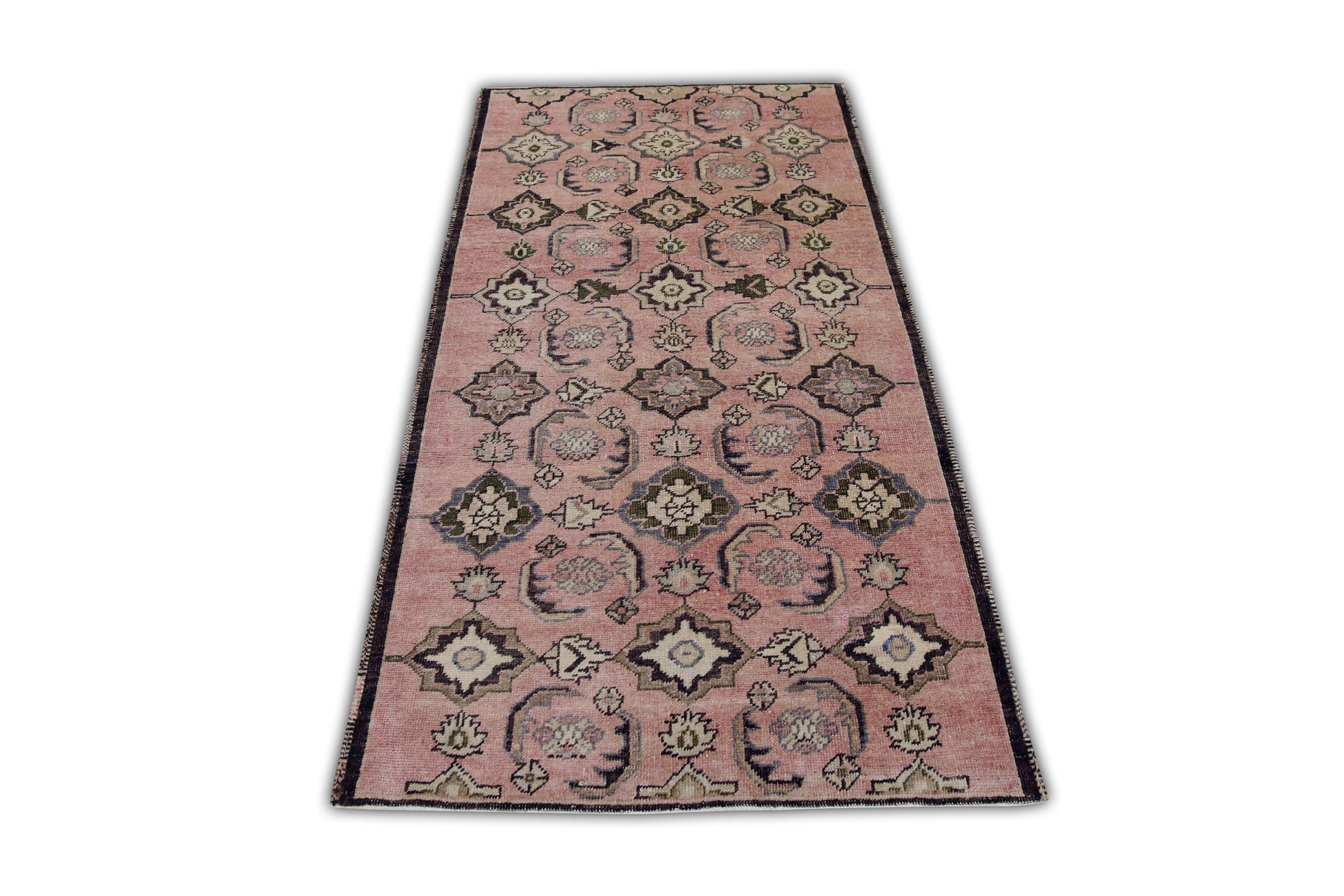 Turkish Vintage Anatolian Rug 3'3" x 6' #11077
