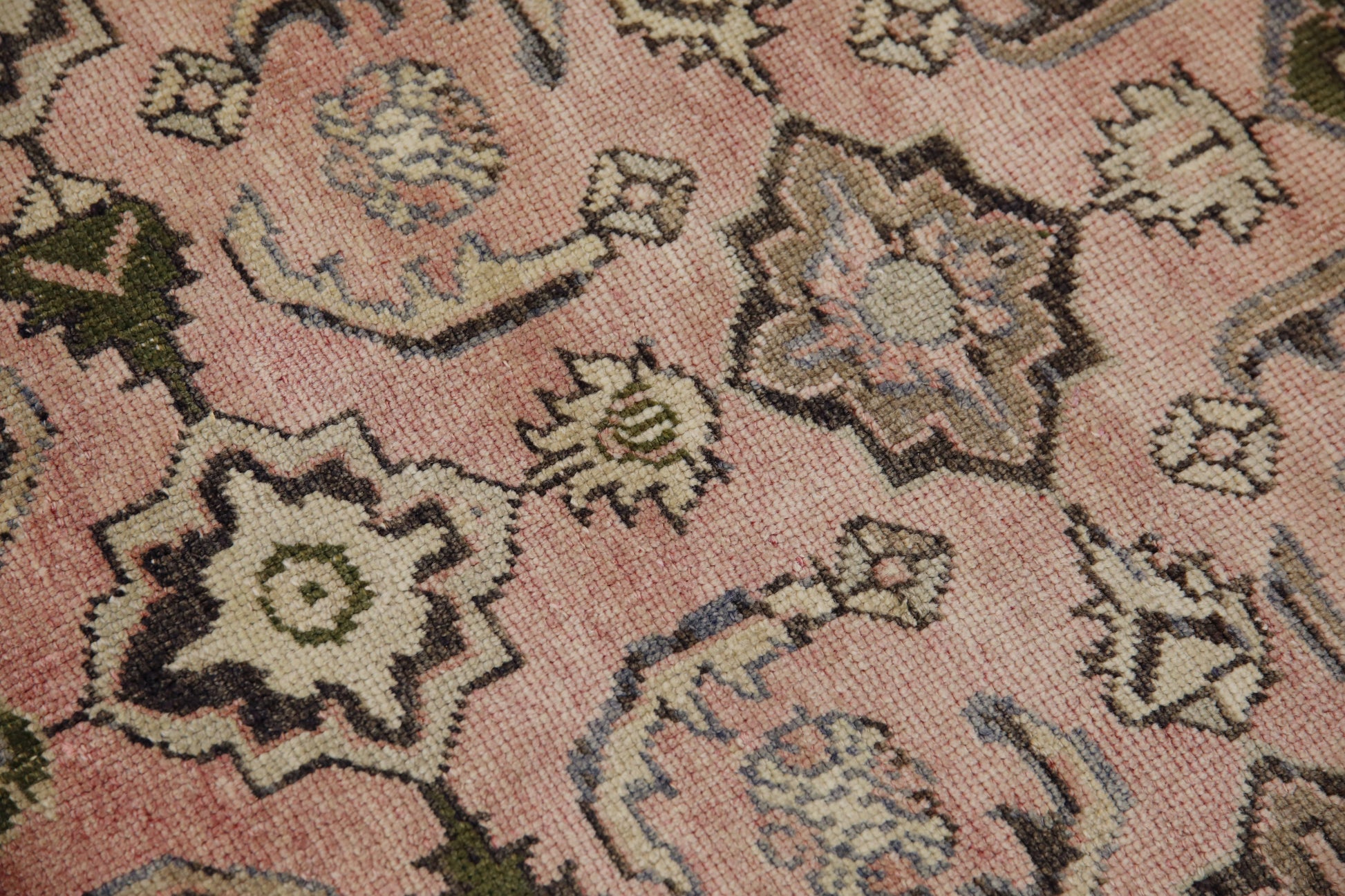 Turkish Vintage Anatolian Rug 3'3" x 6' #11077