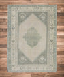 Turkish Vintage Anatolian Rug  4'1" x 5'5" #11184