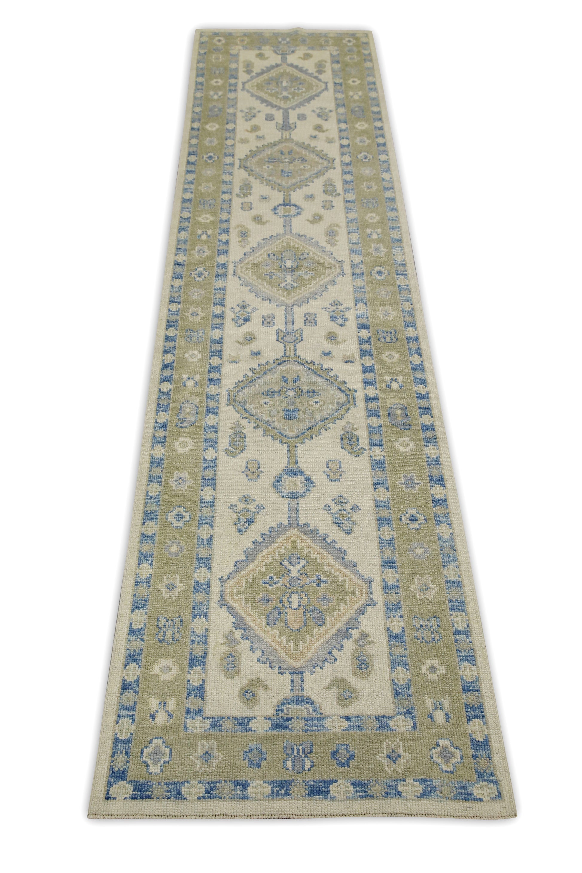 Turkish Oushak Rug 2'11" x 12'5" #7971