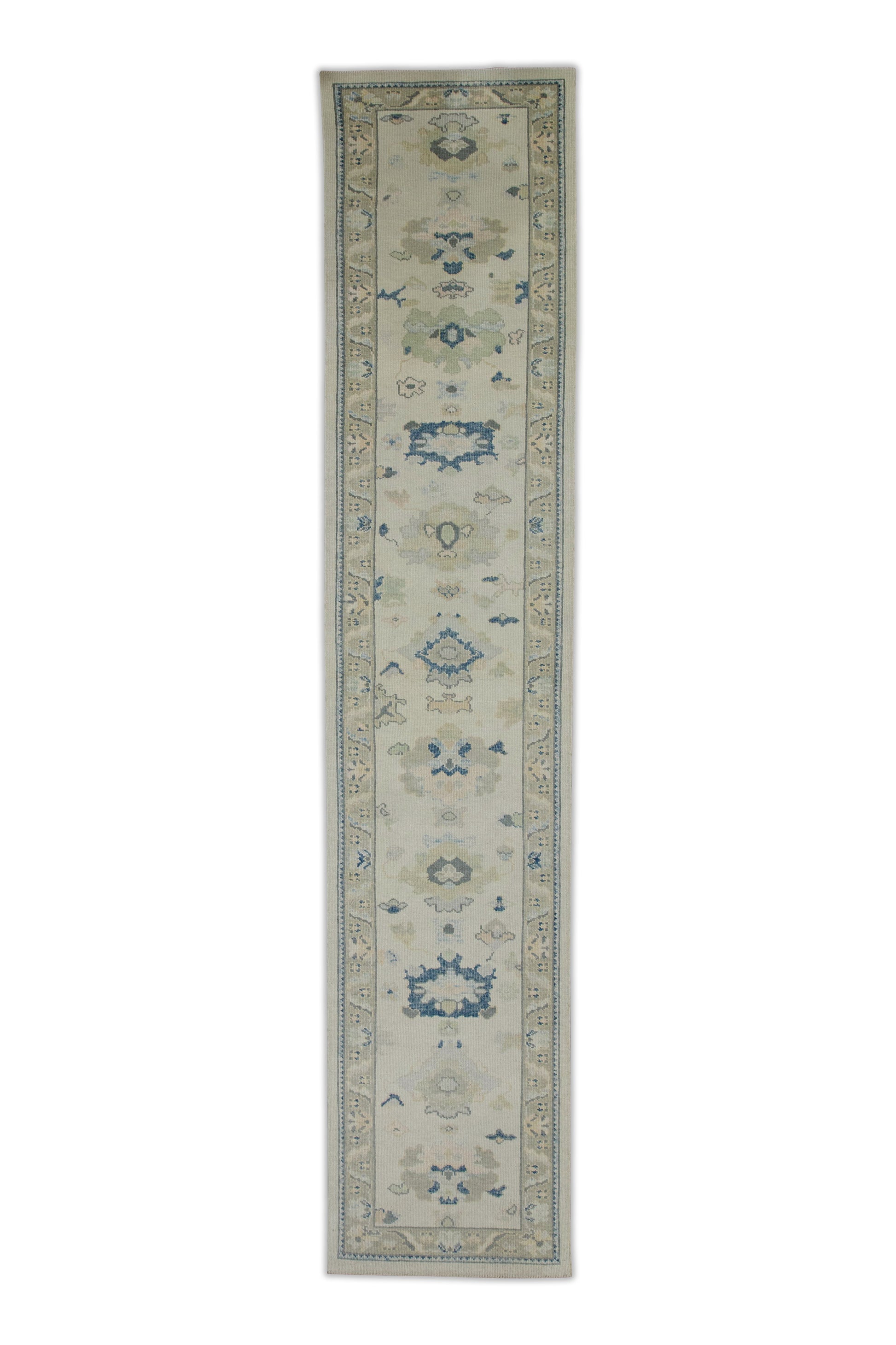 Turkish Oushak Rug 2'9" x 14'3" #7723