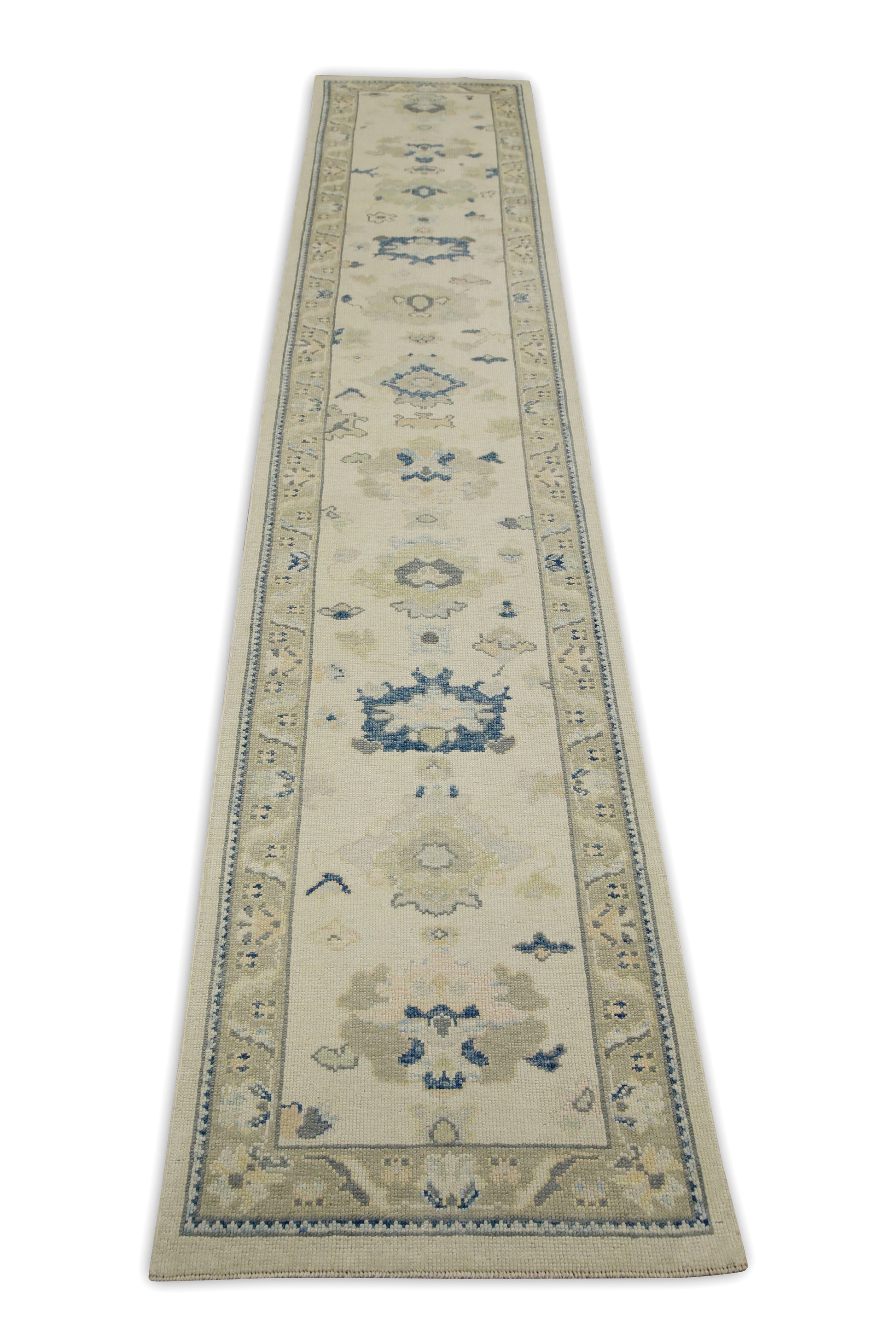 Turkish Oushak Rug 2'9" x 14'3" #7723