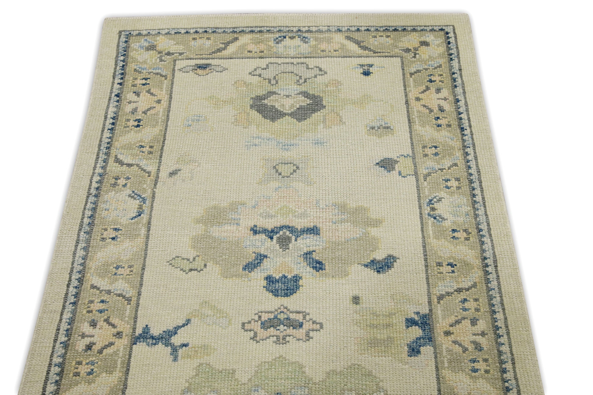Turkish Oushak Rug 2'9" x 14'3" #7723