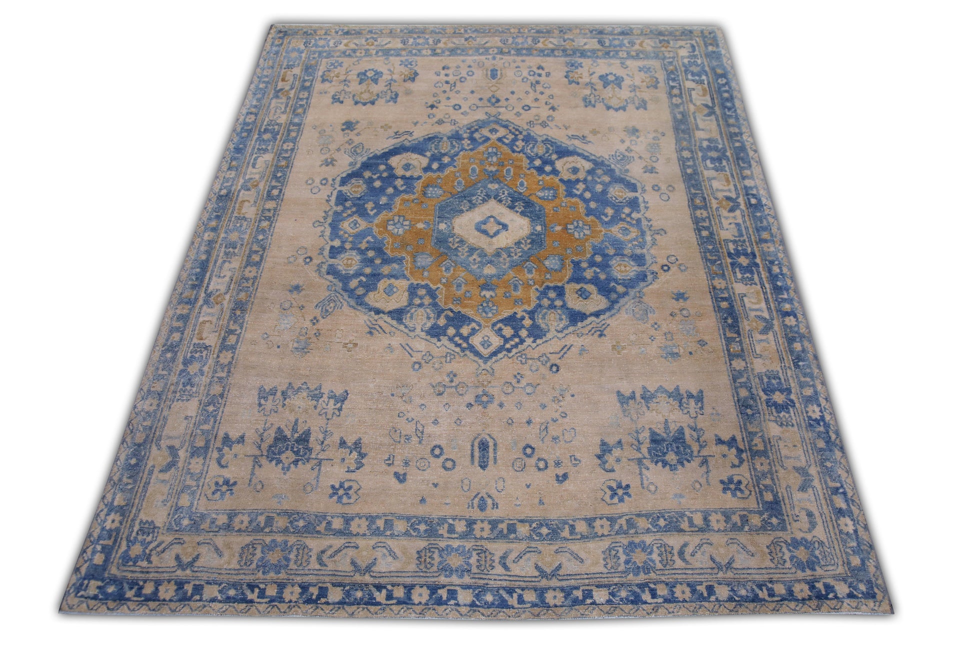 Turkish Vintage Anatolian Rug  4'10" x 6'2" #10846