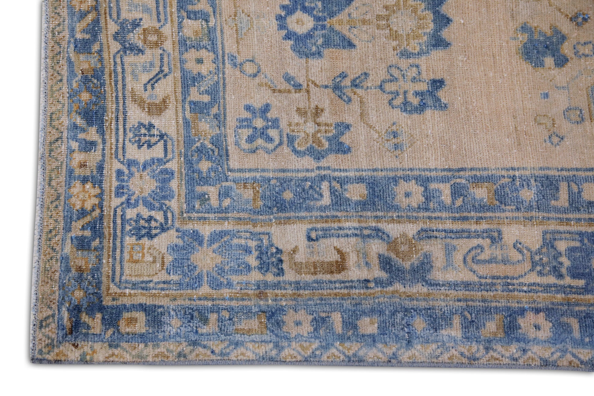 Turkish Vintage Anatolian Rug  4'10" x 6'2" #10846