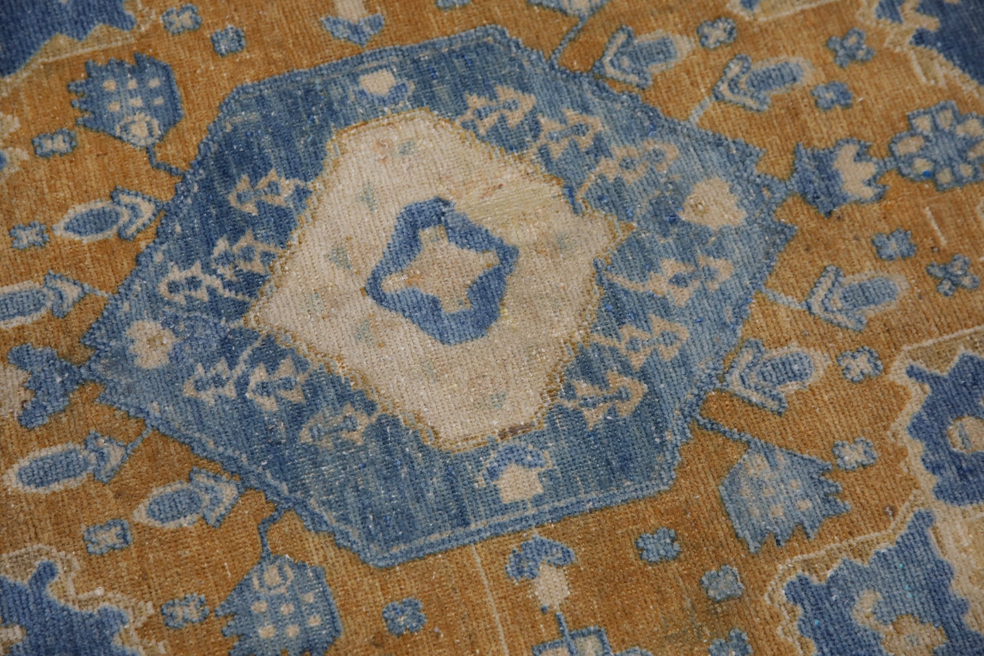 Turkish Vintage Anatolian Rug  4'10" x 6'2" #10846