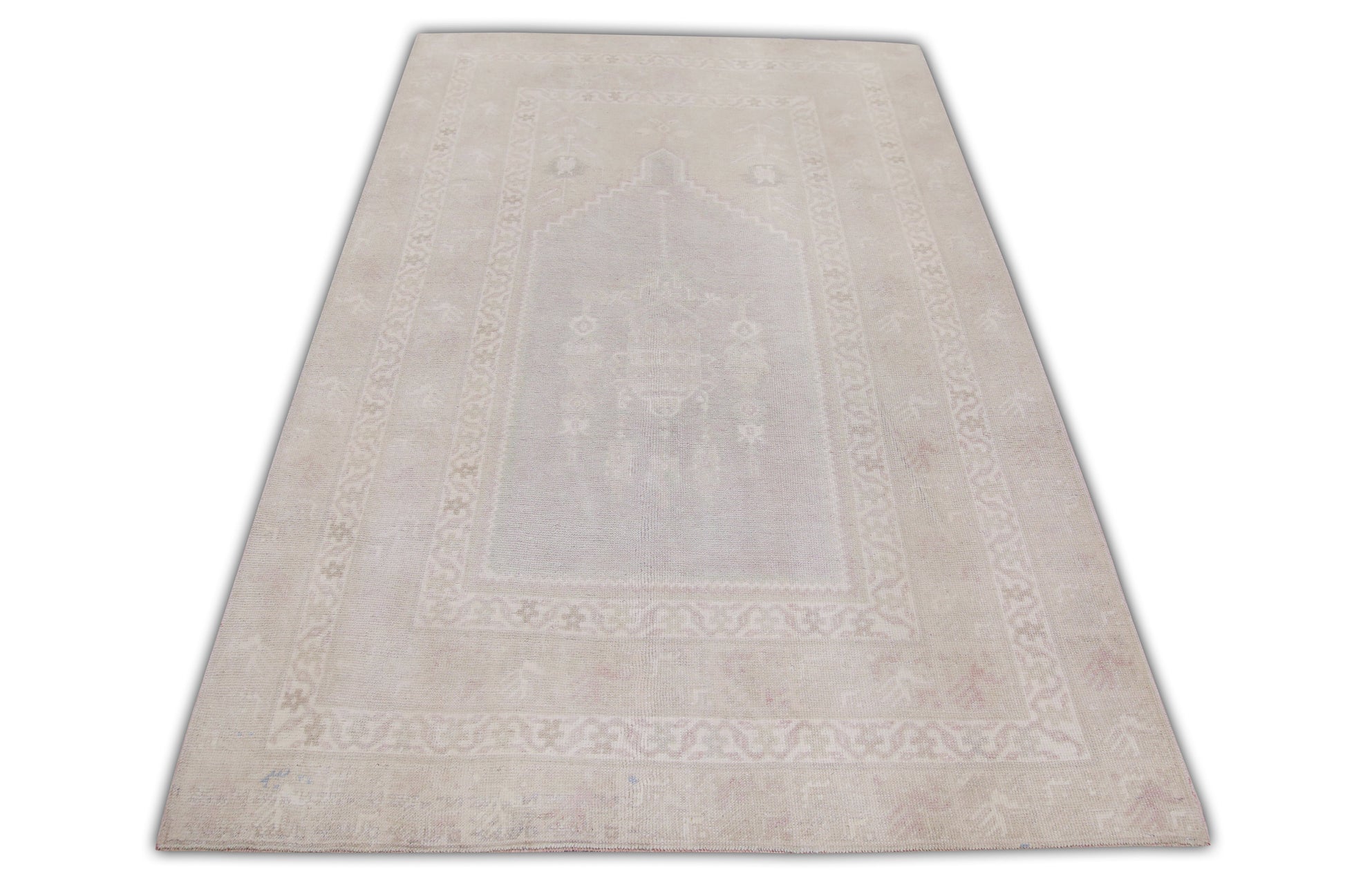 Turkish Vintage Anatolian Rug  4'9" x 7'4" #10859