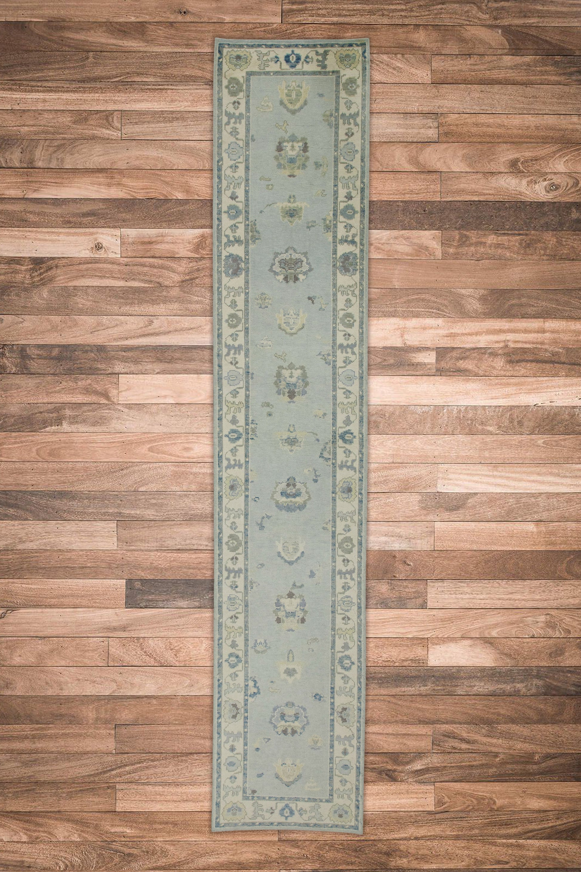 Turkish Oushak Rug 2'11" x 14'11" #8251