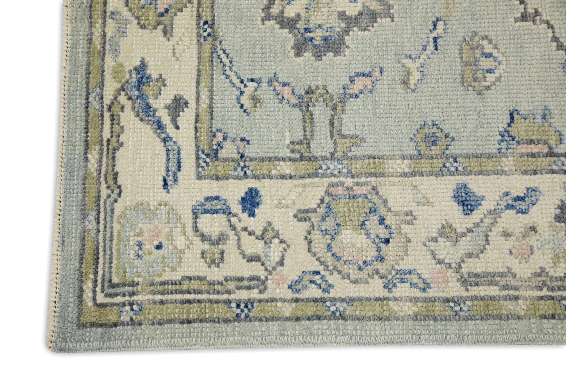 Turkish Oushak Rug 3' x 14'6" #7612