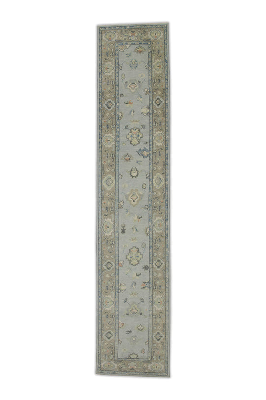 #7972 Turkish Oushak 2'10" x 14'1"