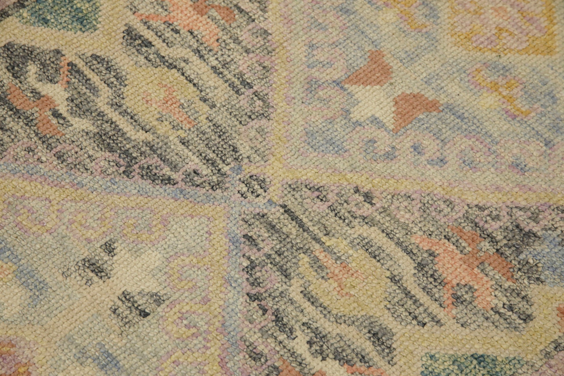 Turkish Oushak Rug 3' x 12'3" #6401