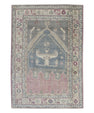 Turkish Vintage Anatolian Rug  4'9" x 6'4" #11171