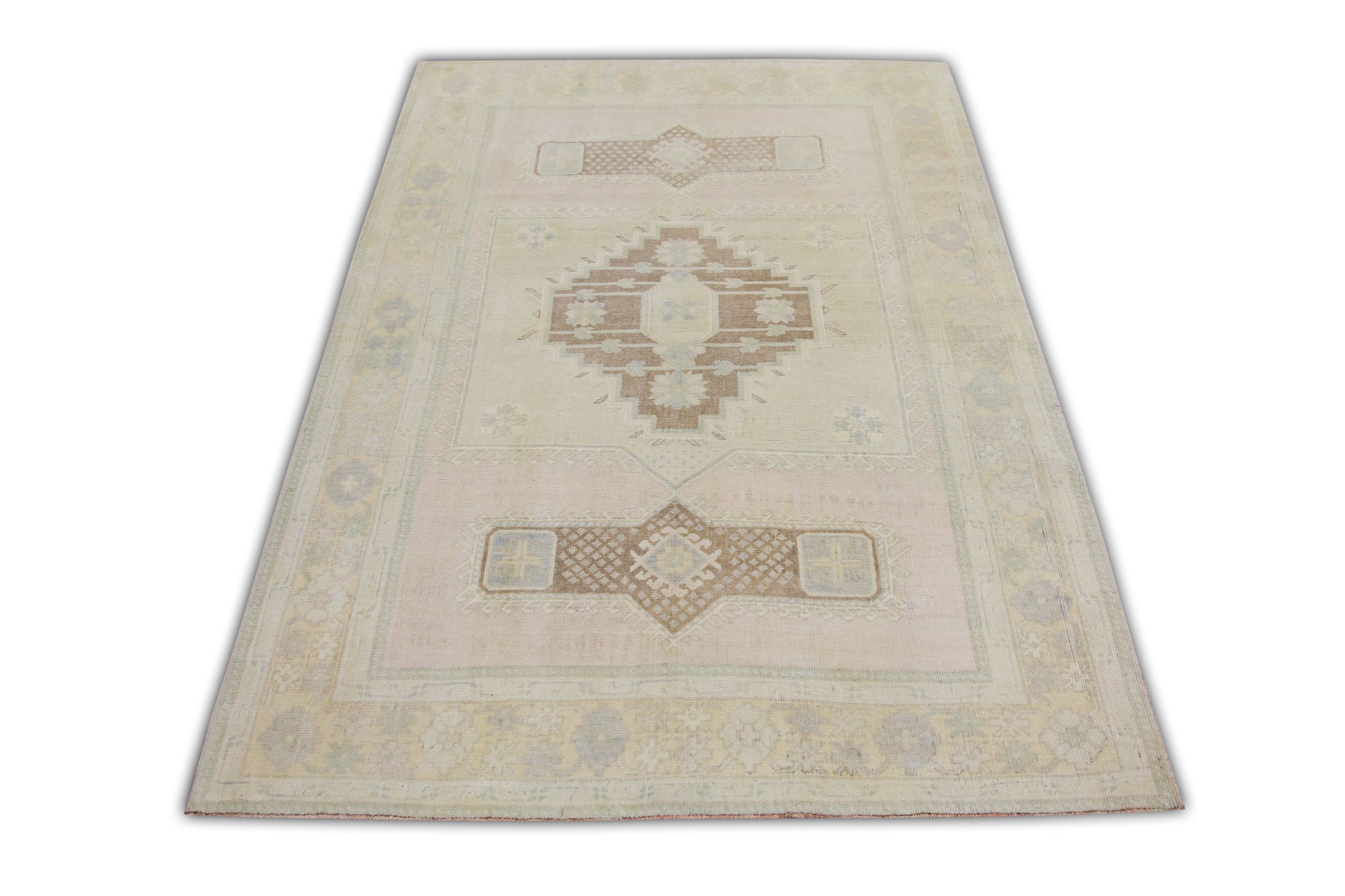 Turkish Vintage Anatolian Rug  4'3" x 6'1" #11066