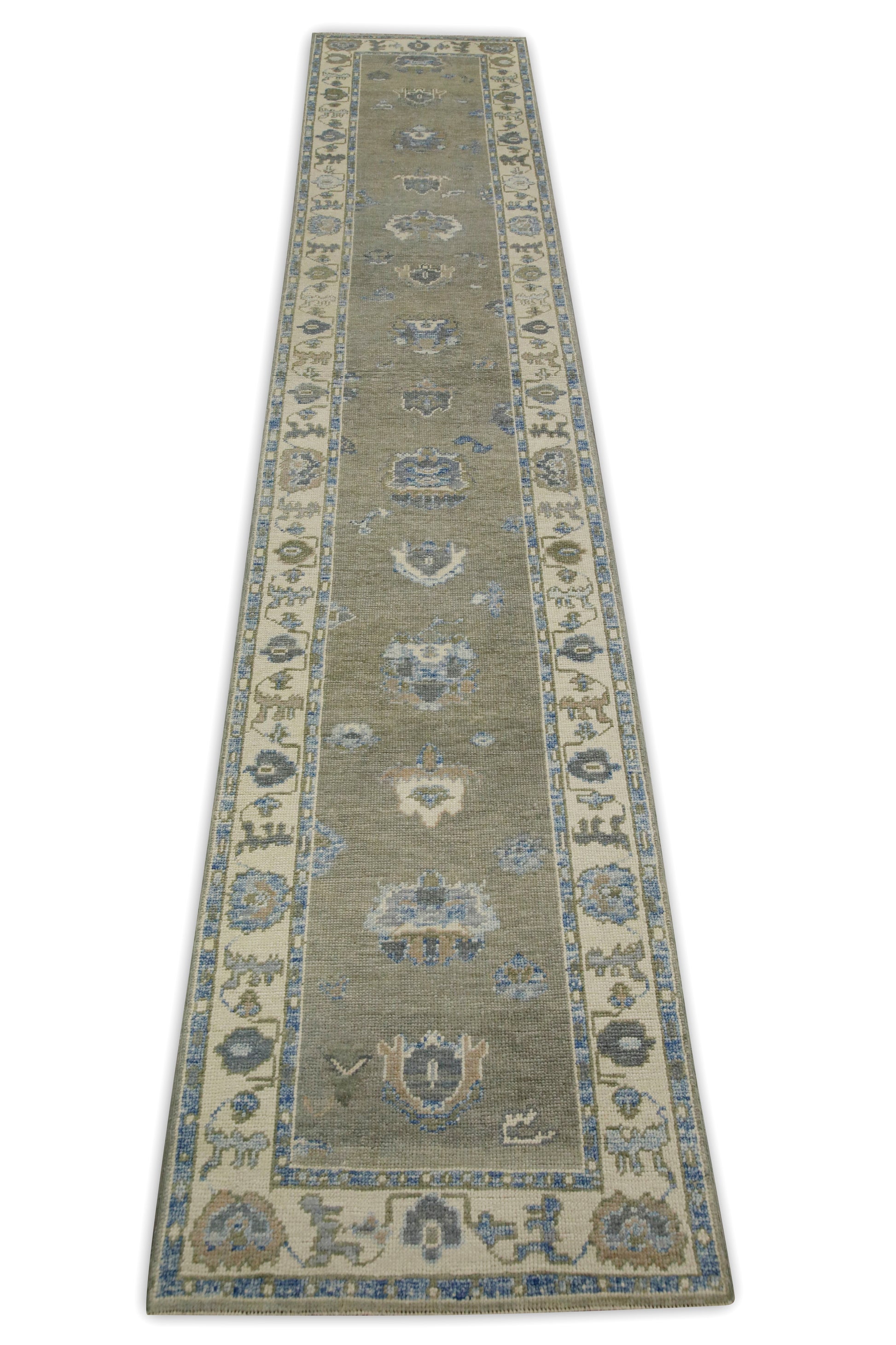 Turkish Oushak Rug 2'9" x 14'9" #7988