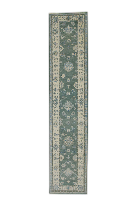 #8231 Turkish Oushak 2'10" x 13'6"