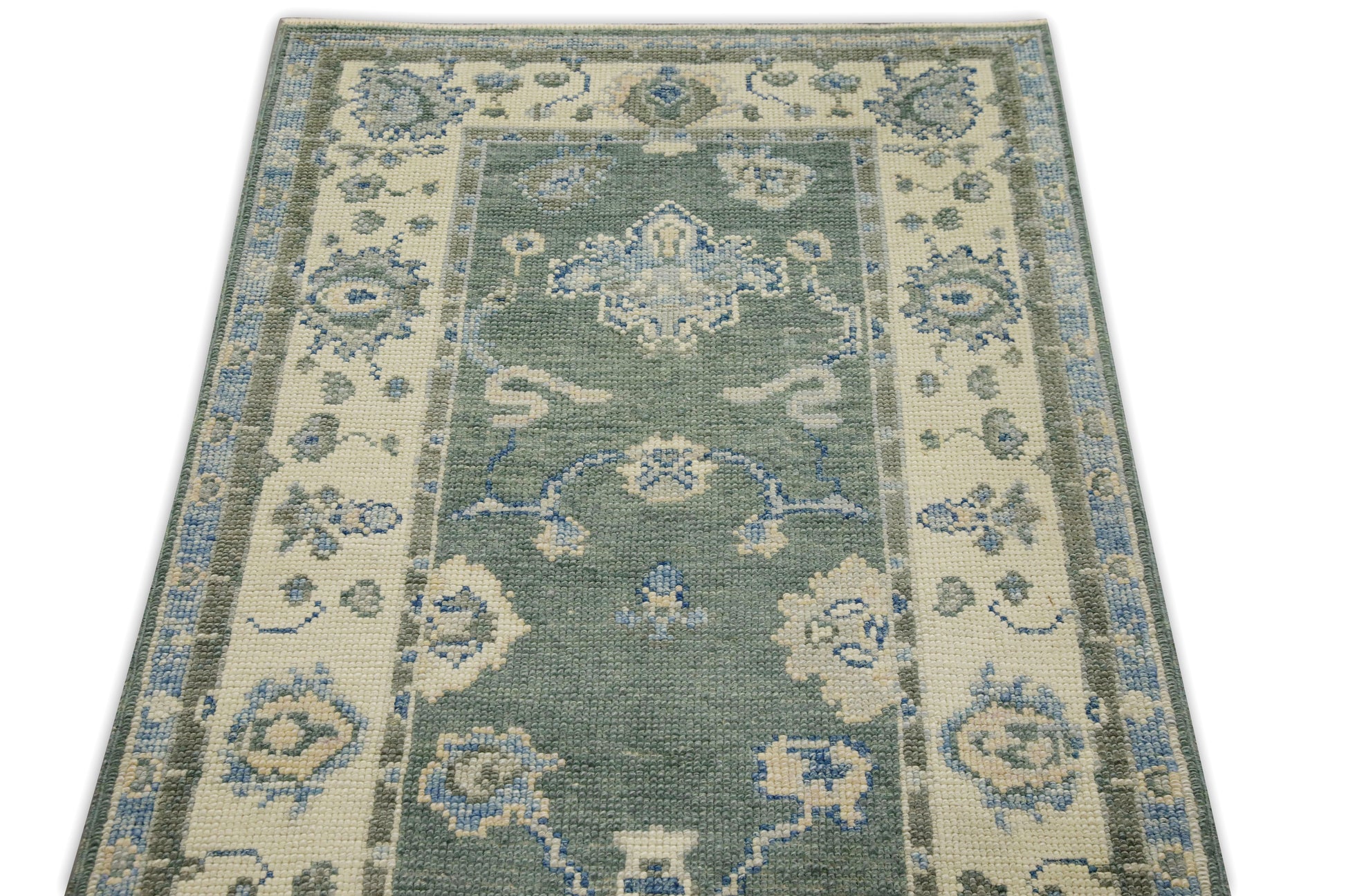 Turkish Oushak Rug 2'10" x 13'6" #8231