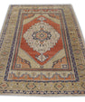 Turkish Vintage Anatolian Rug  4'2" x 6'5" #11073