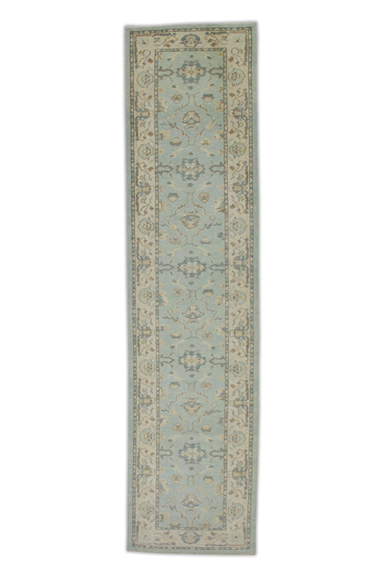 #7618 Turkish Oushak 3'3" x 13'11"