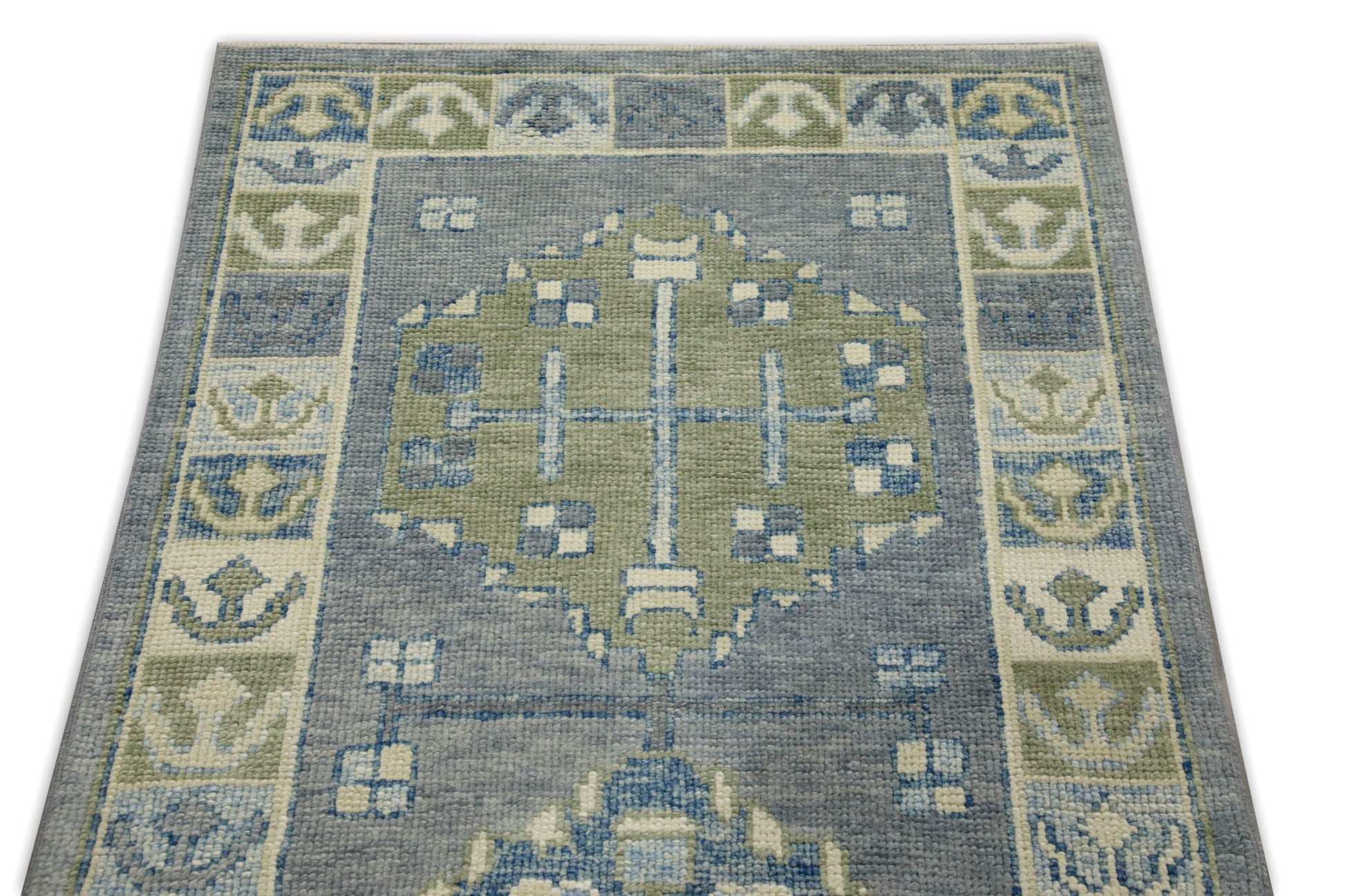 Turkish Oushak Rug 2'11" x 12'5" #8506