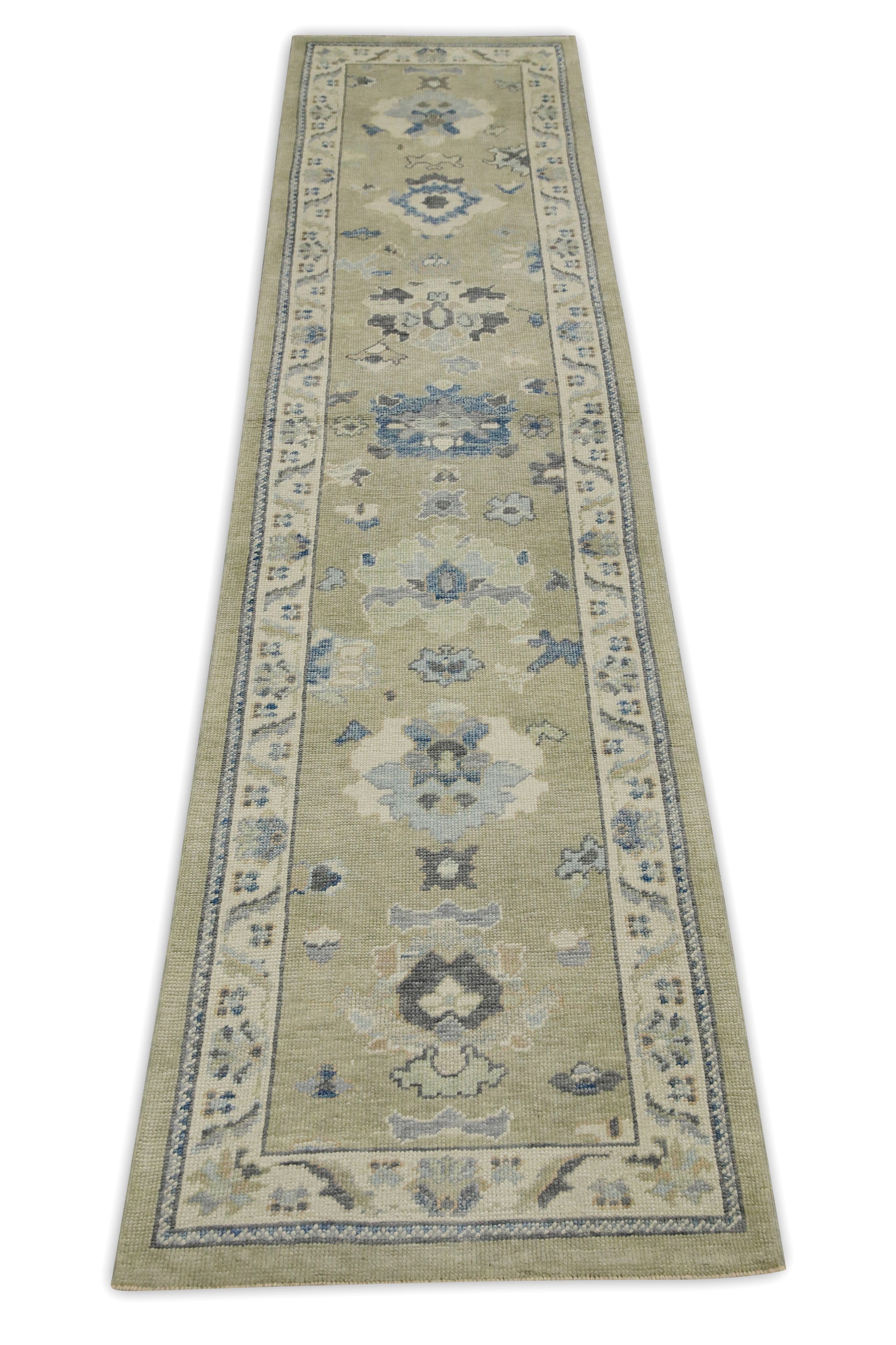 Turkish Oushak Rug 2'9" x 12'2" #7927