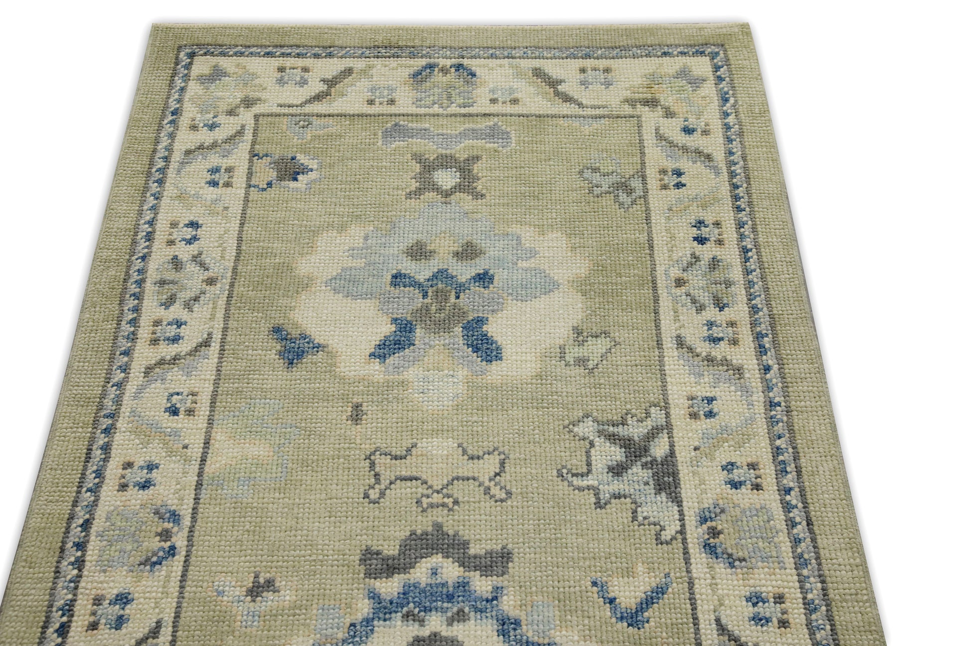 Turkish Oushak Rug 2'9" x 12'2" #7927