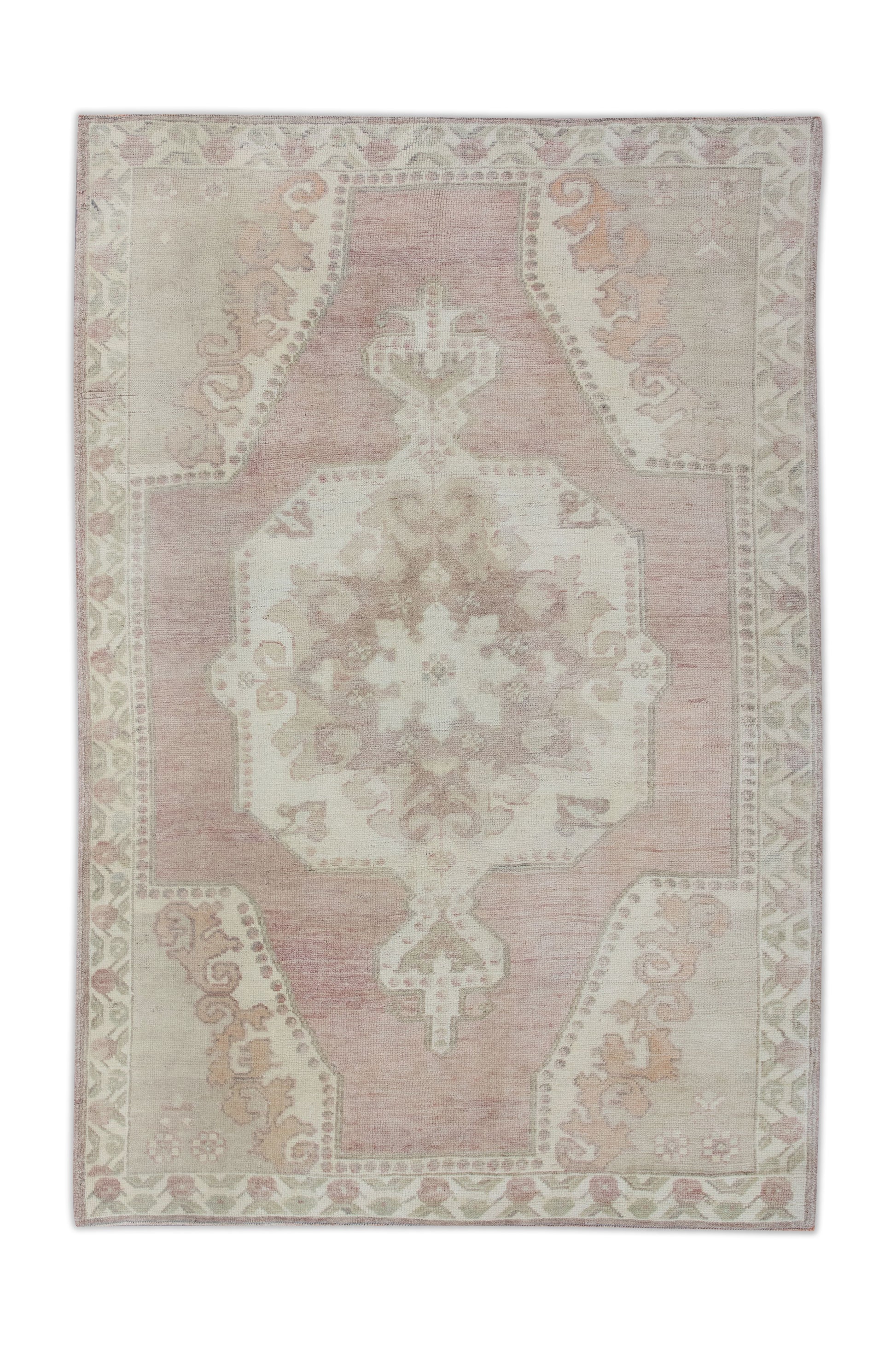 Turkish Vintage Anatolian Rug  4'8" x 7'1" #11092