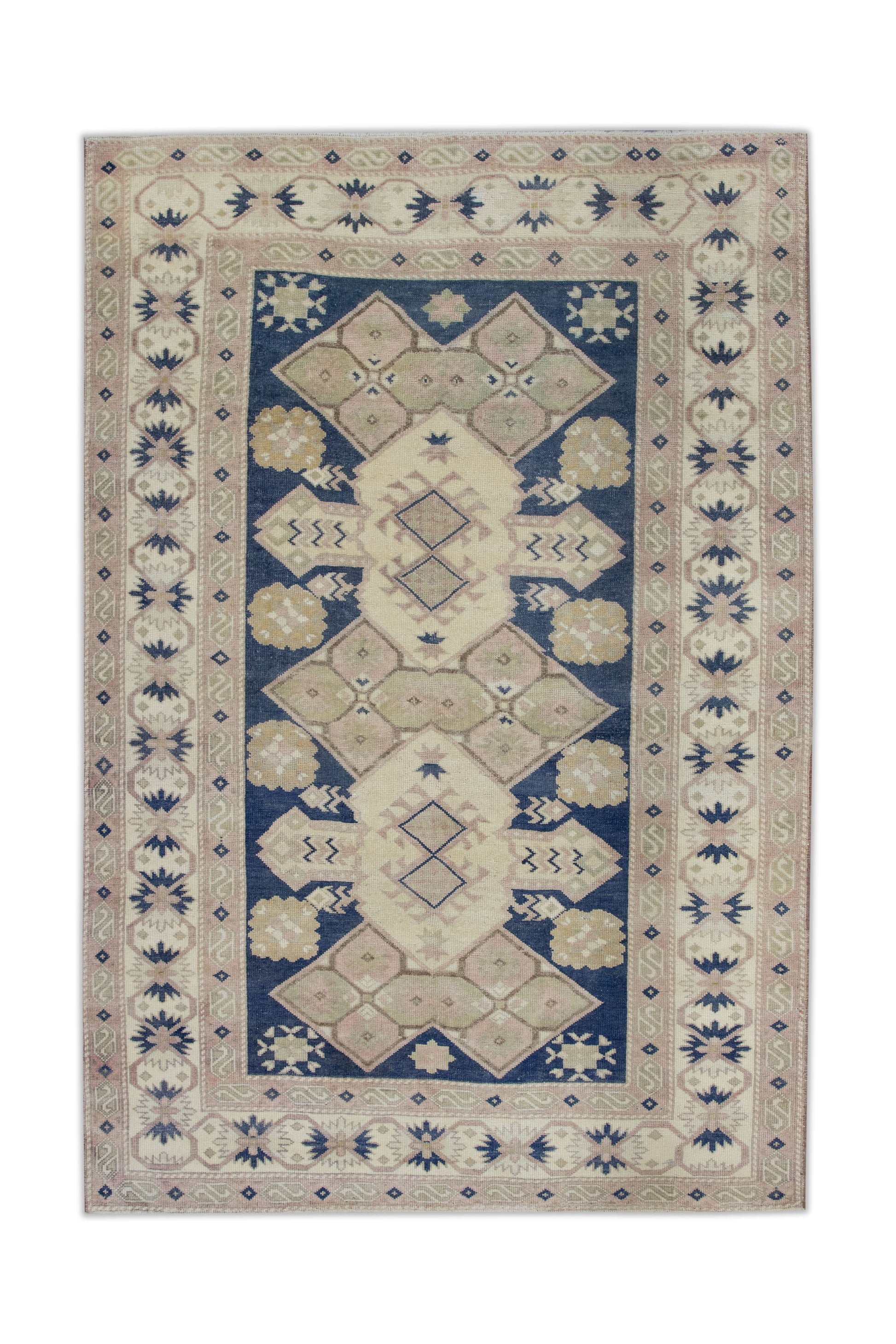 Turkish Vintage Anatolian Rug  4'11" x 7' #10811